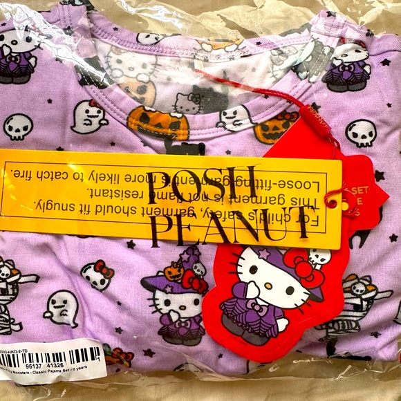 Posh Peanut Hello Kitty Monsters Pajamas